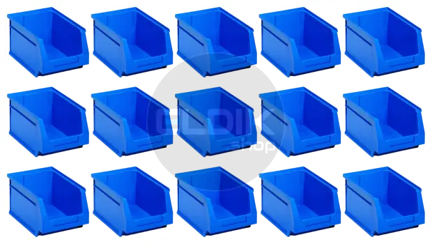 Tayg 52 15 x Magazijn Stapelbak L236 × B160 × H130 mm blauw - 252020/15