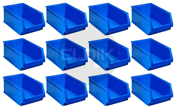 Tayg 58 12 x Magazijn Stapelbak L500 × B303 × H200 mm blauw - 258022/12