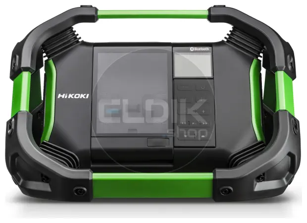 Hikoki UR18DSDLW4Z Digitale accu radio - 14,4 - 18V / 2 x 7 w / 83,6 dB - Exclusief lader en accu's