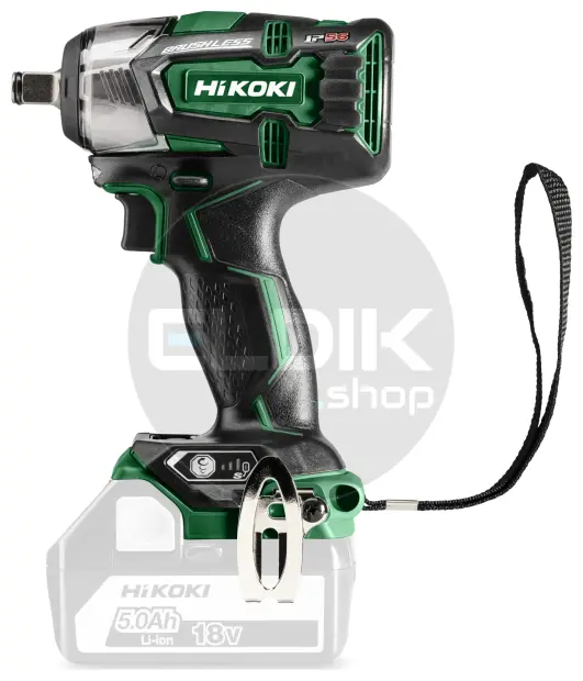Hikoki WR18DBDL2WPZ Accu slagmoersleutel - 18 V / 5.000 mAh / 305 Nm - Inclusief accu's en lader - HSC II koffer