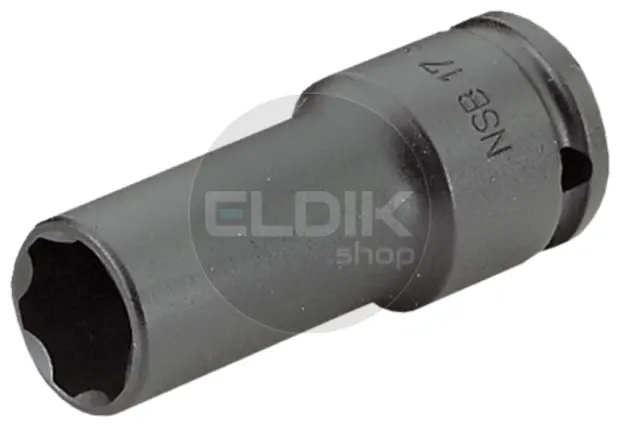 Facom NSB.19 Lange Dunwandige Impact Dop 1/2 - 6 kant - 19 mm