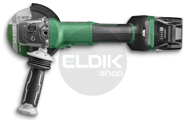 Hikoki G3613DVEW2Z Accu haakse slijpmachine- 36V / 125 mm - Exclusief lader en accu's- In HSC III koffer