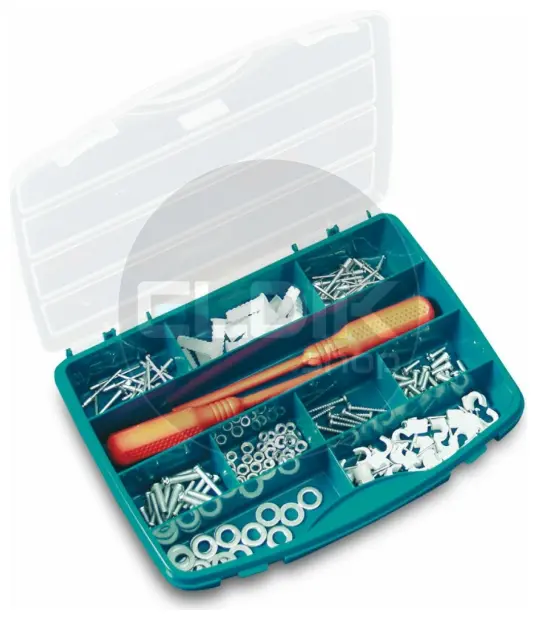 Tayg 21-10 Assortimentsdoos L256 x B192 x H42 mm - Groen - 021008