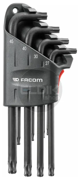 Facom 89S.JP8A 8 Delige Lange Torx Stiftsleutelset met Kogelkop