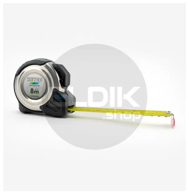 Heyco 01840800000 Rolbandmaat 8 meter