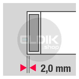 BMI Robust Waterpas aluminium 100cm - 638100 PS