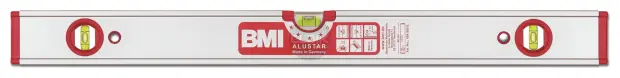 BMI Alustar Magnetische waterpas aluminium 150 cm - 694150 EMS