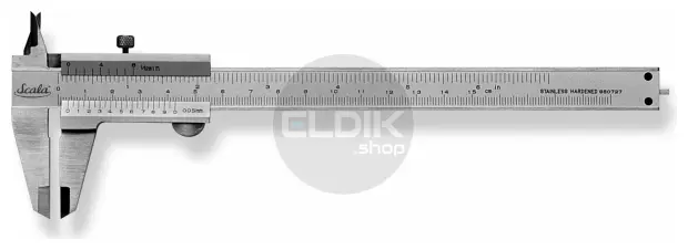 Scala 252.301-x Analoge schuifmaat met borgschroef, 150 x 40 mm