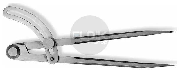 Scala 478.102-x cirkelpasser met boog, 200 mm