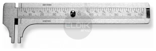 Scala 441.113-x zakschuifmaat, 100 x 20 mm, messing