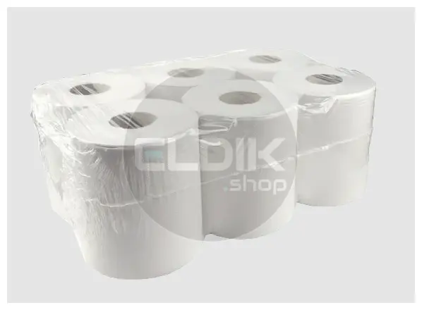 Handdoekrol Midi 2 laags 6x150 meter Ø19cm 100% cellulose T9