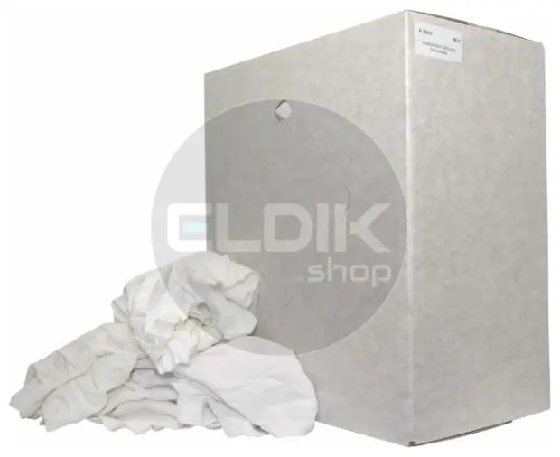 Poetsdoeken & Poetslappen Witte Tricot (WTR90) 10kg