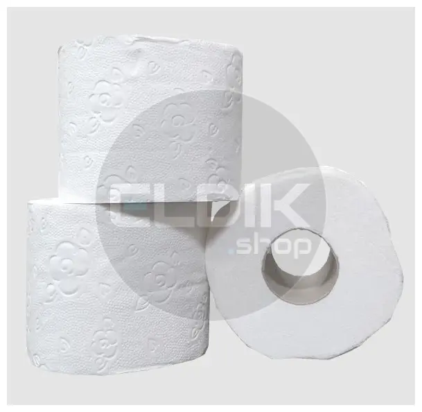 Toiletpapier 3 laags 250 vel 9x8 rol 100% cellulose T1