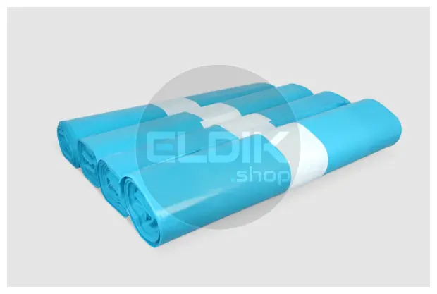 Vuilniszakken 120 liter 70x110cm rol a 20 zakken blauw T70