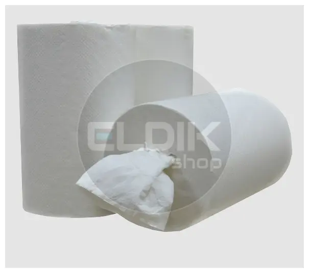 Handdoekrol Mini (kokerloos) 1 laags 12x120 meter Ø19cm 100% cellulose T8