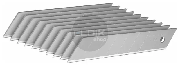 Stanley 0-11-325 Afbreekmesjes 25 mm  | 10 Delige Set