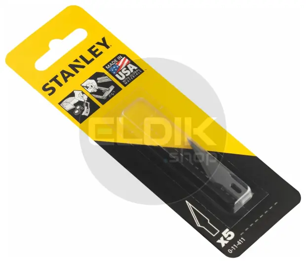 Stanley 0-11-411 Reserve Hobbymesjes 10-401 | 5 Delige Set