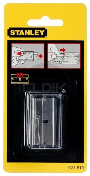 Stanley 0-28-510 Reserve Mesjes voor 0-28-500 | 10 Delige Set