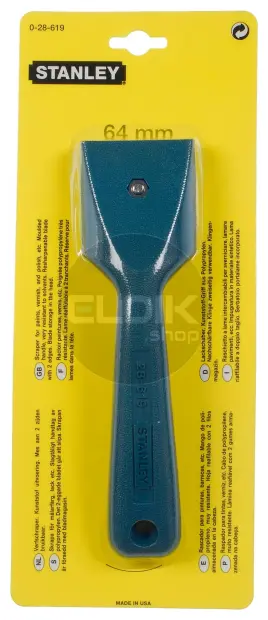 Stanley 0-28-619 Glasschraper 64mm