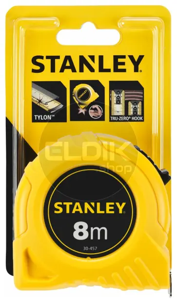 Stanley 0-30-457 Rolbandmaat 8m - 25mm (kaart)