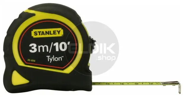 Stanley 0-30-686 Rolbandmaat Tylon 3m/10' - 12,7mm