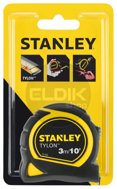 Stanley 0-30-686 Rolbandmaat Tylon 3m/10' - 12,7mm