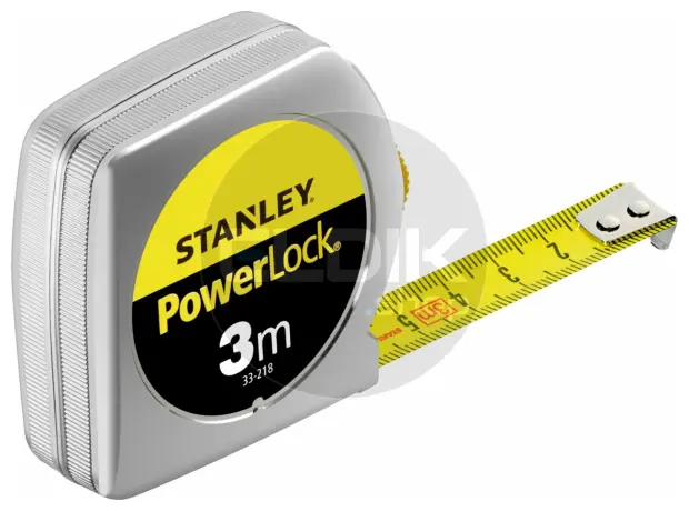 Stanley 0-33-218 Rolbandmaat Powerlock 3m - 12,7mm metaal