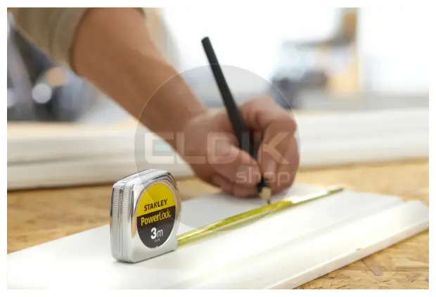 Stanley 0-33-218 Rolbandmaat Powerlock 3m - 12,7mm metaal