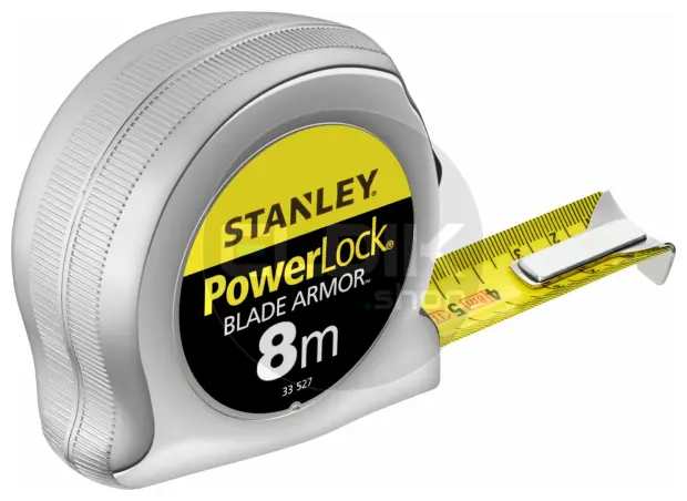 Stanley 0-33-527 Rolbandmaat Powerlock Blade Armor 8m - 25mm