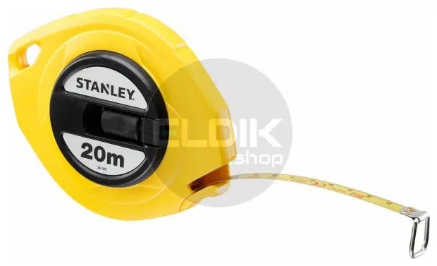 Stanley 0-34-105 Landmeter Staal 20m - 9,5mm Gesloten Kast