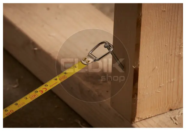 Stanley 0-34-105 Landmeter Staal 20m - 9,5mm Gesloten Kast