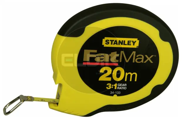 Stanley 0-34-133 Landmeter FATMAX 20m - 9,5mm Gesloten Kast