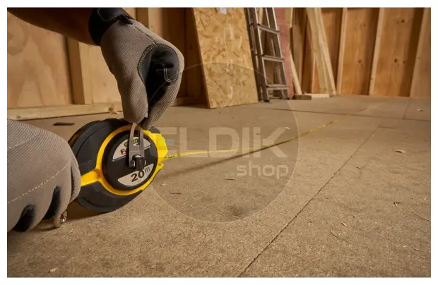 Stanley 0-34-133 Landmeter FATMAX 20m - 9,5mm Gesloten Kast