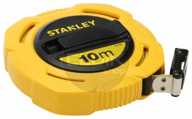 Stanley 0-34-295 Landmeter Fiberglas 10m - 12,7mm Gesloten Kast
