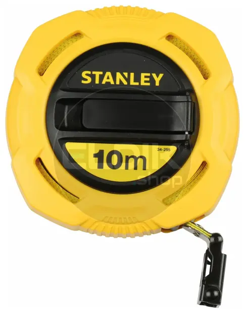 Stanley 0-34-295 Landmeter Fiberglas 10m - 12,7mm Gesloten Kast