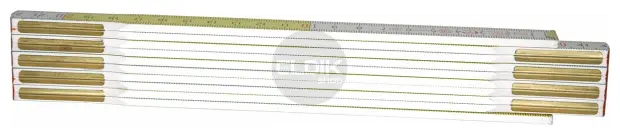Stanley 0-35-458 Duimstok 2m - 15mm Geel/Wit