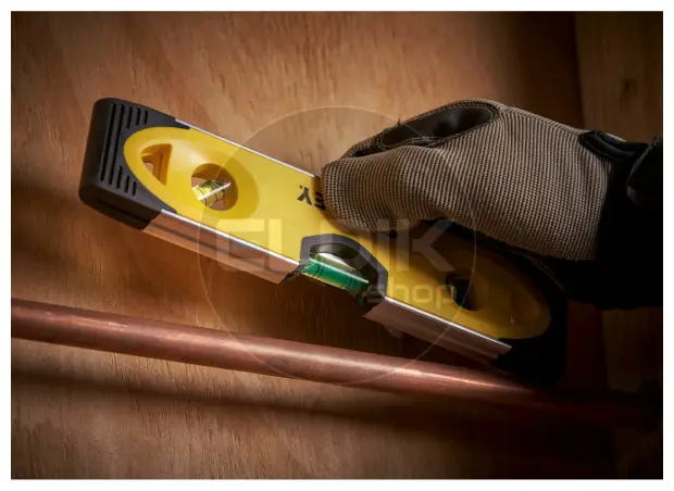Stanley 0-43-511 Waterpas Torpedo 250mm Alu Magnetisch - 3L