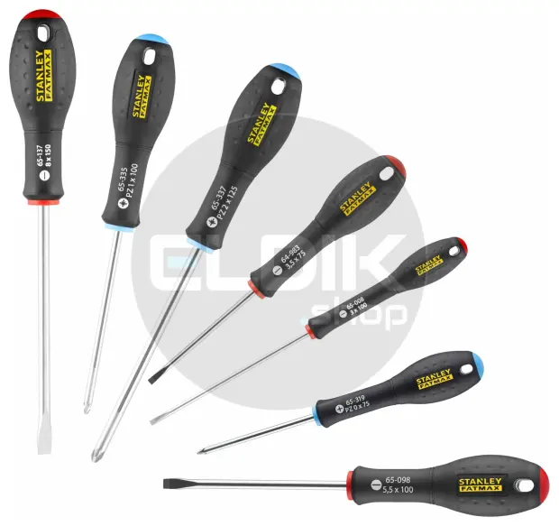 Stanley 0-65-425 FATMAX Schroevendraaierset 7-delig - Standaard/Parallel/Pozidriv