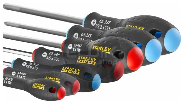 Stanley 0-65-425 FATMAX Schroevendraaierset 7-delig - Standaard/Parallel/Pozidriv