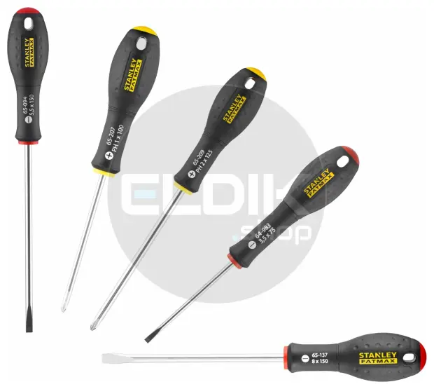 Stanley 0-65-436 FATMAX Schroevendraaierset 5-delig - Standaard/Parallel/Phillips