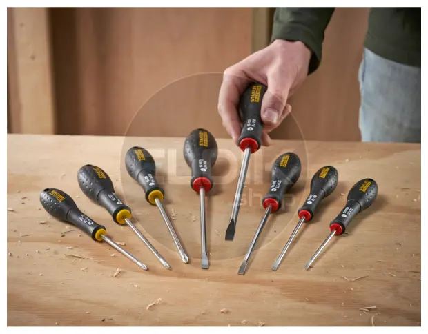 Stanley 0-65-437 FATMAX Schroevendraaierset 8-delig - Standaard/Parallel/Phillips