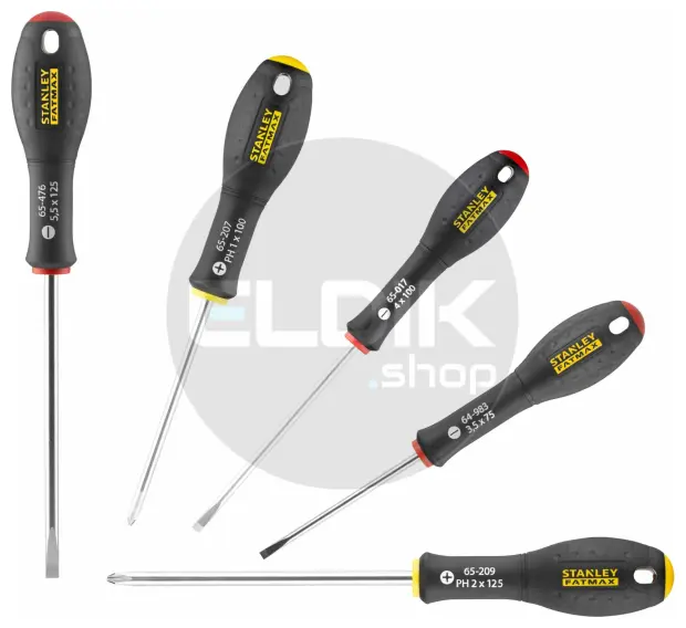 Stanley 0-65-440 FATMAX Schroevendraaierset 5-delig - Parallel/Phillips