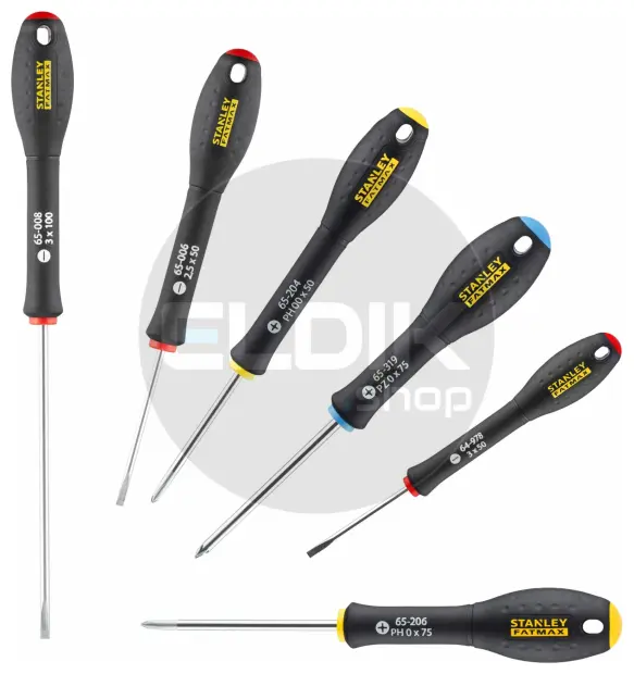 Stanley 0-65-492 FATMAX Precisie Schroevendraaierset 6delig