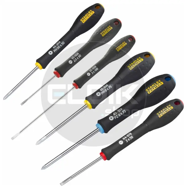 Stanley 0-65-492 FATMAX Precisie Schroevendraaierset 6delig