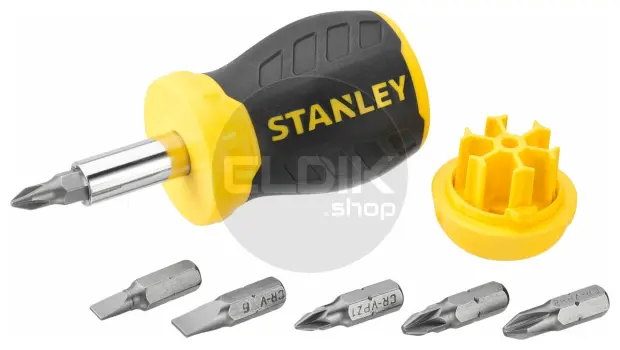 Stanley 0-66-357 Multibit Stubby Schroevendraaier