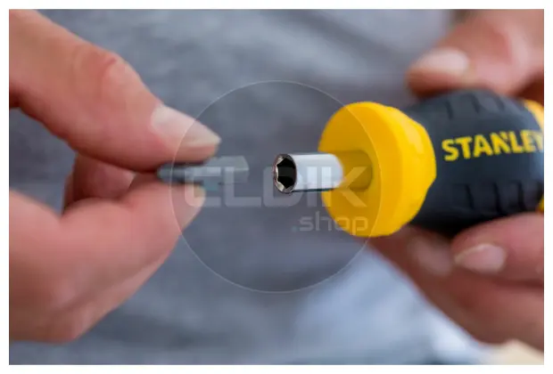 Stanley 0-66-357 Multibit Stubby Schroevendraaier