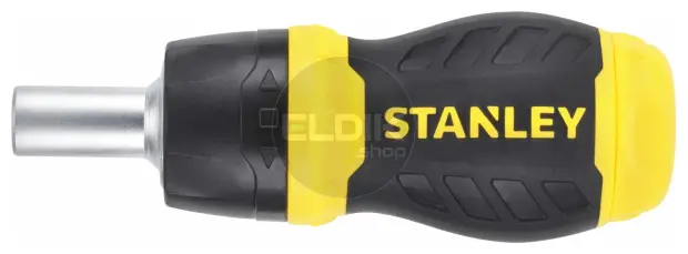 Stanley 0-66-358 Multibit Stubby Schroevendraaier met ratel