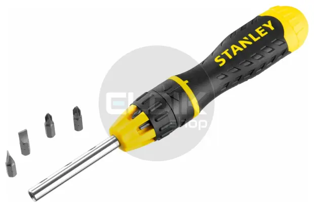 Stanley 0-68-010 Multibit Schroevendraaier met Ratel