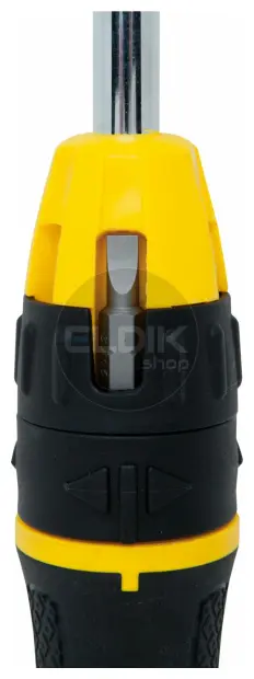 Stanley 0-68-010 Multibit Schroevendraaier met Ratel