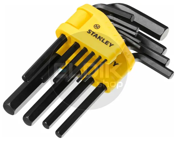Stanley 0-69-253 Stiftsleutelset 10 Dlg 1,5-10mm